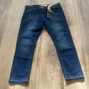 Tailor Vintage NWT 36x30 (37/29) CANAAN Slim Fit STRETCH Waist Knit SMART DENIM